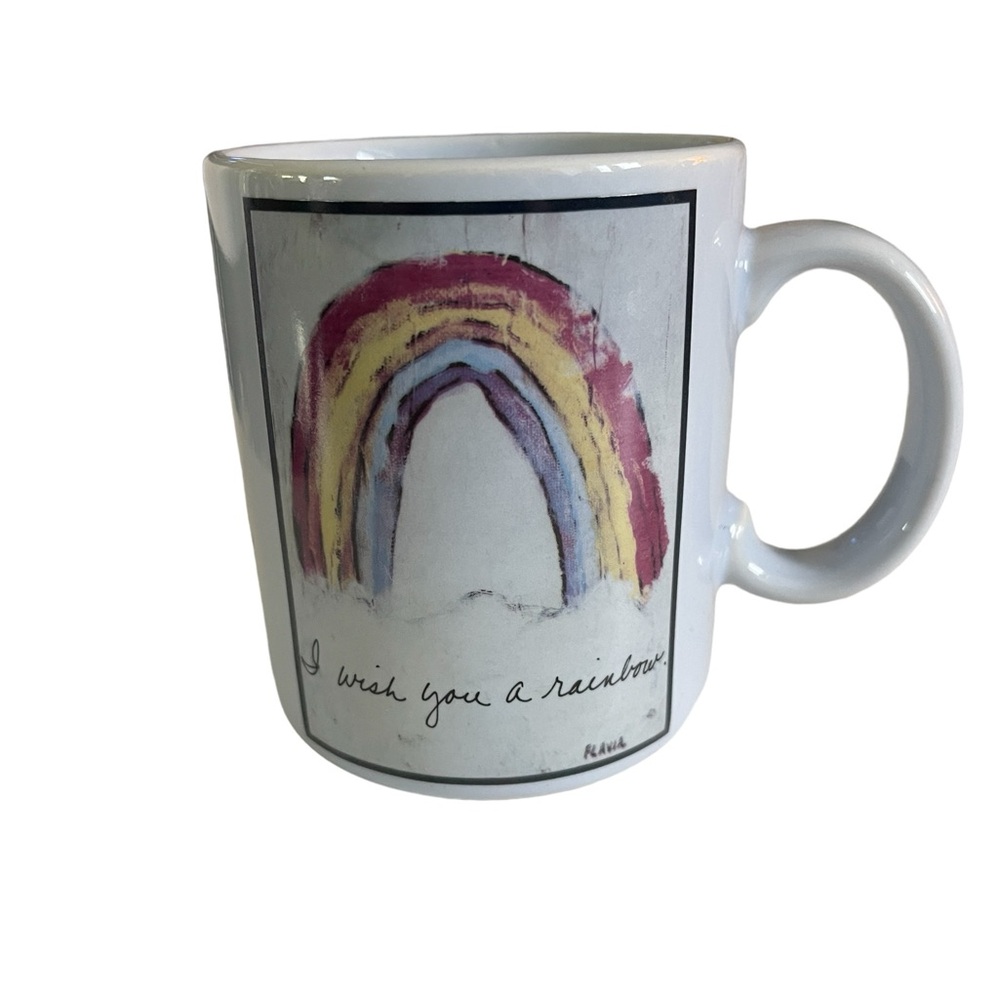 I Wish You A Rainbow Coffee Mug - Papel Inc. - Rainbow
